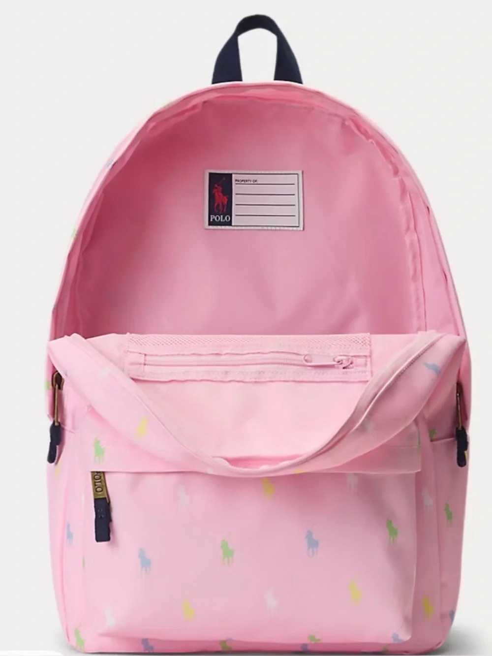 Ralph Lauren Polo Bear Backpack & Pony Lunch Tote Set